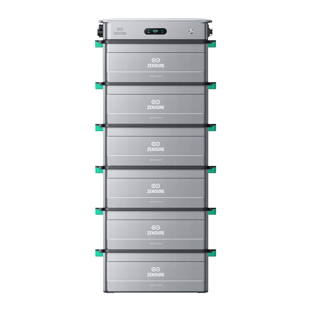 Zendure SolarFlow Set 17,28kWh 2400 AC mit 6x AB3000X Erweiterungsbatterie