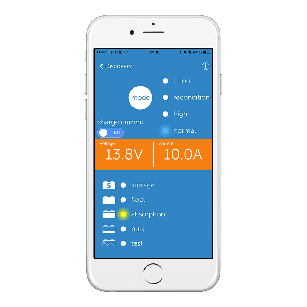 Victron Blue Smart IP65 Charger 12/15 (1) 12V 230V Battery Charger CEE 7/17