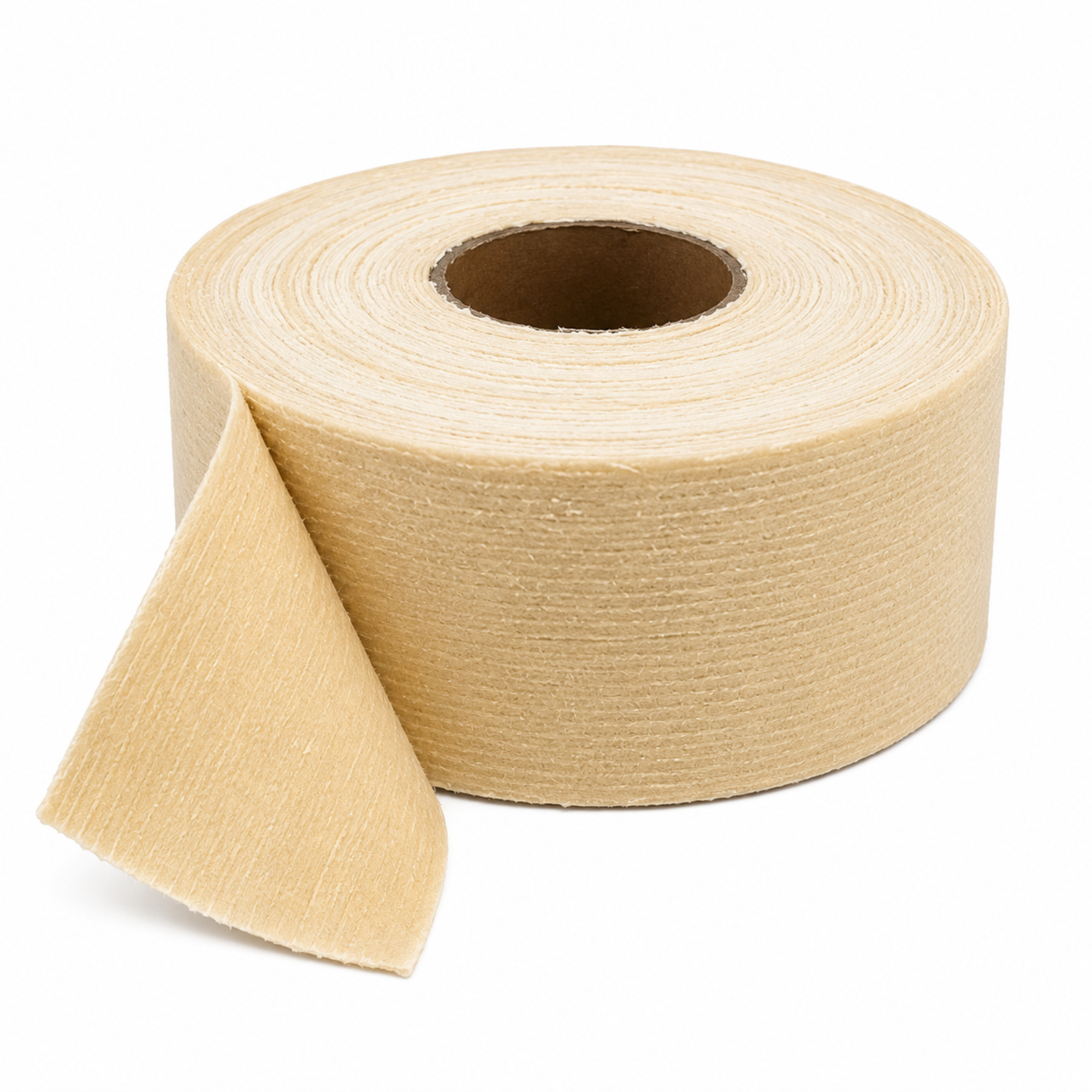 liegende ausgepackte Rolle