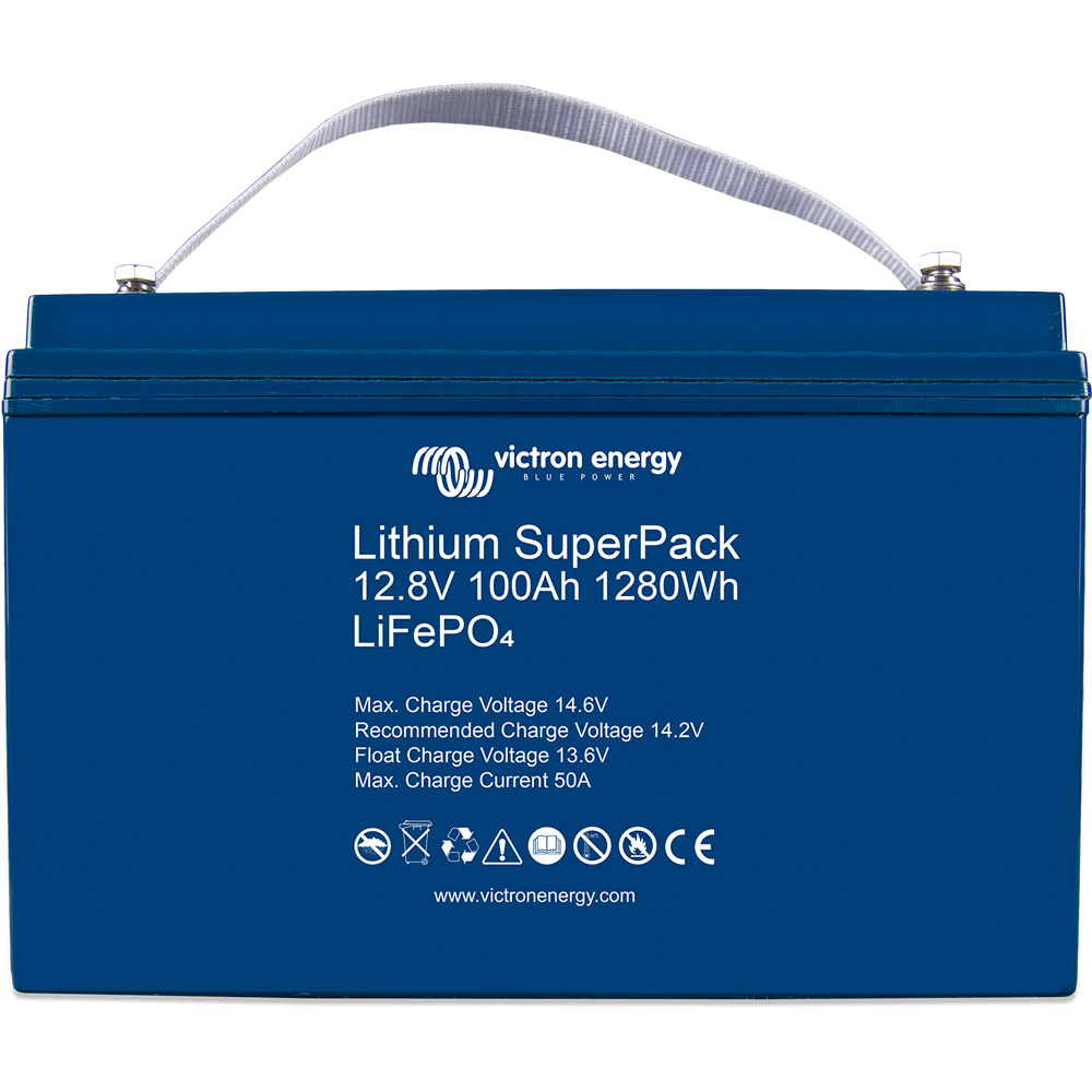 Victron Lithium SuperPack 12.8V/100Ah-a (M8)