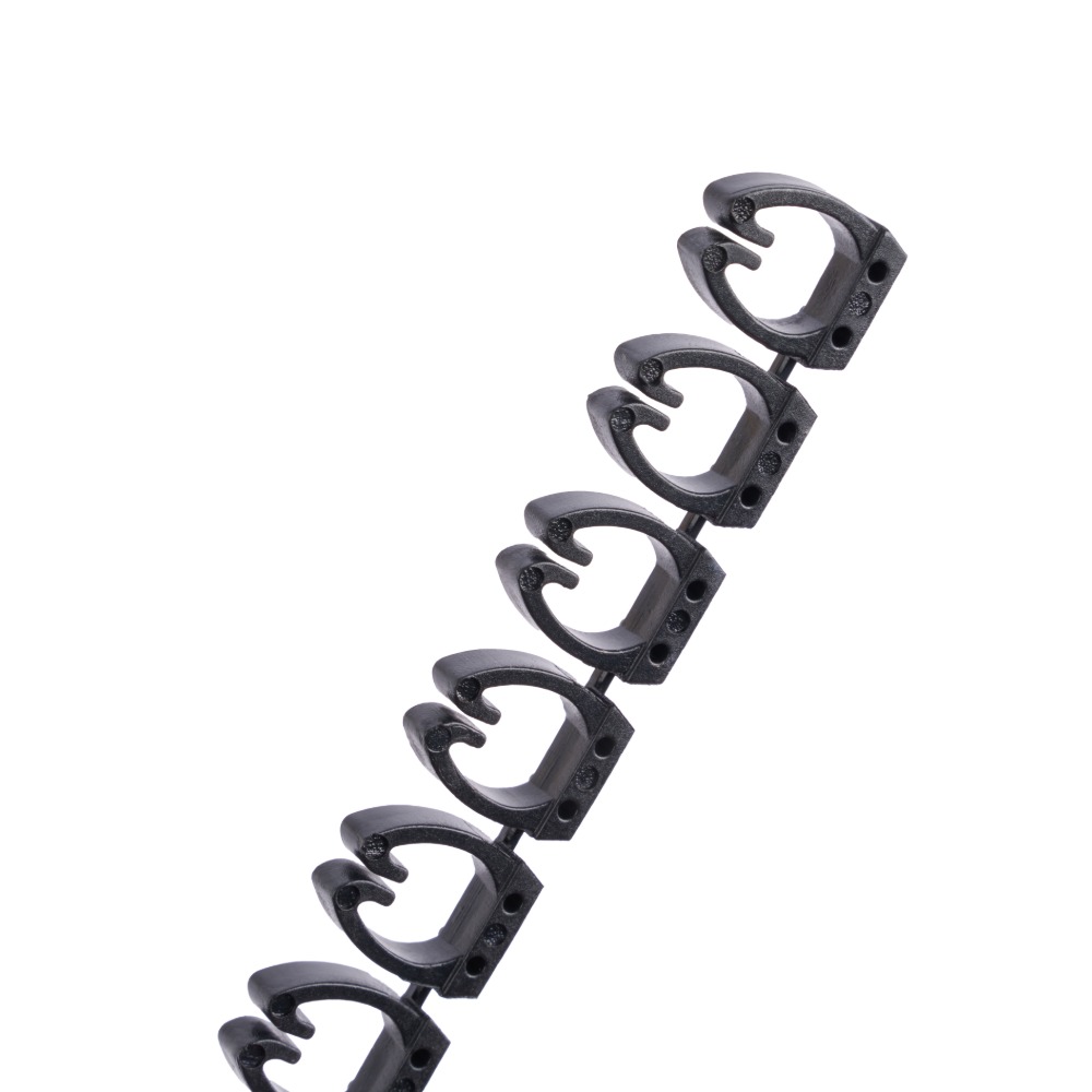 Cable marking clip, 100 pcs. for 6mm², numbers 0 to 9, 10x each