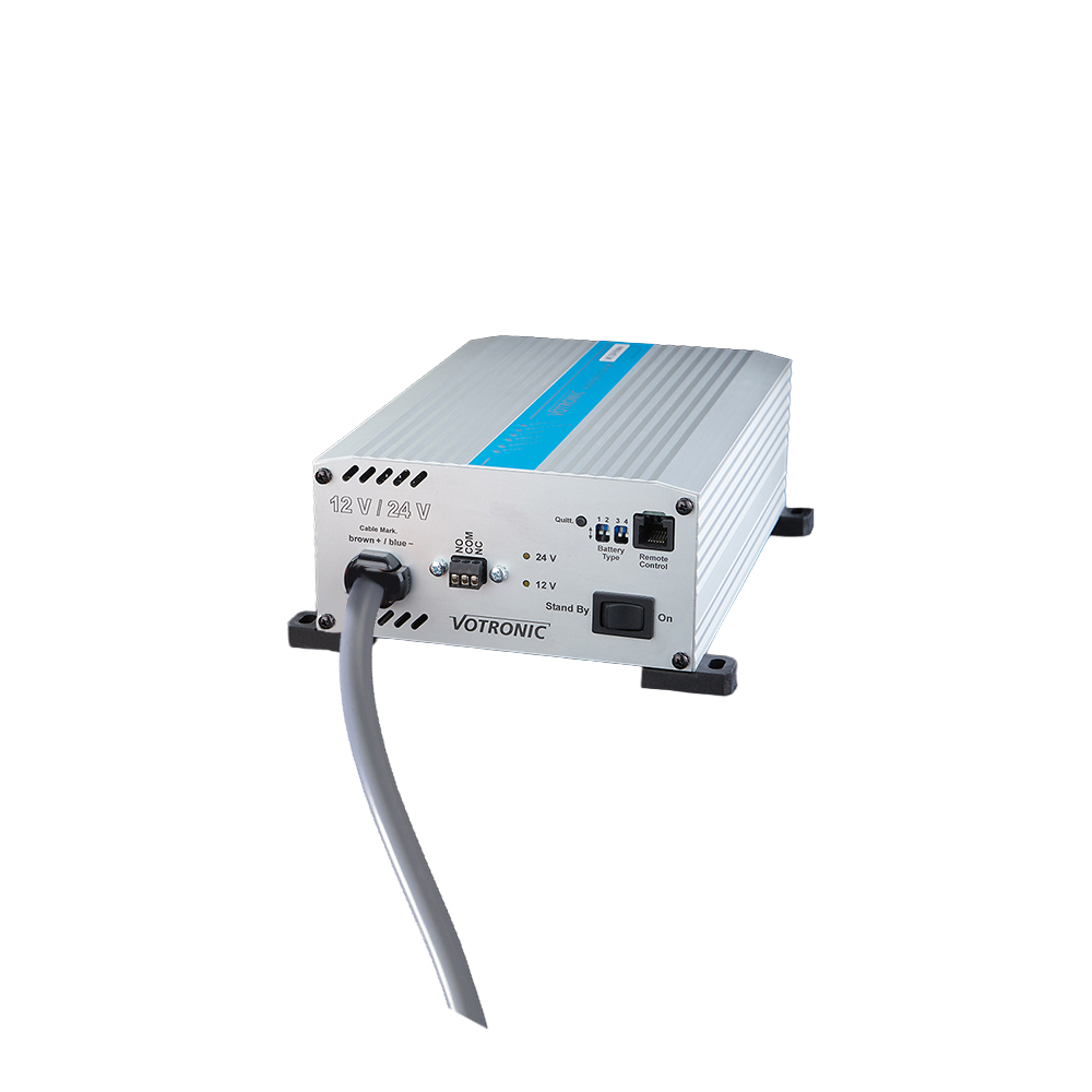 Votronic VAC 1224-16 battery charger 0534 12V/24V 16A + 4m Ölflex charging cable