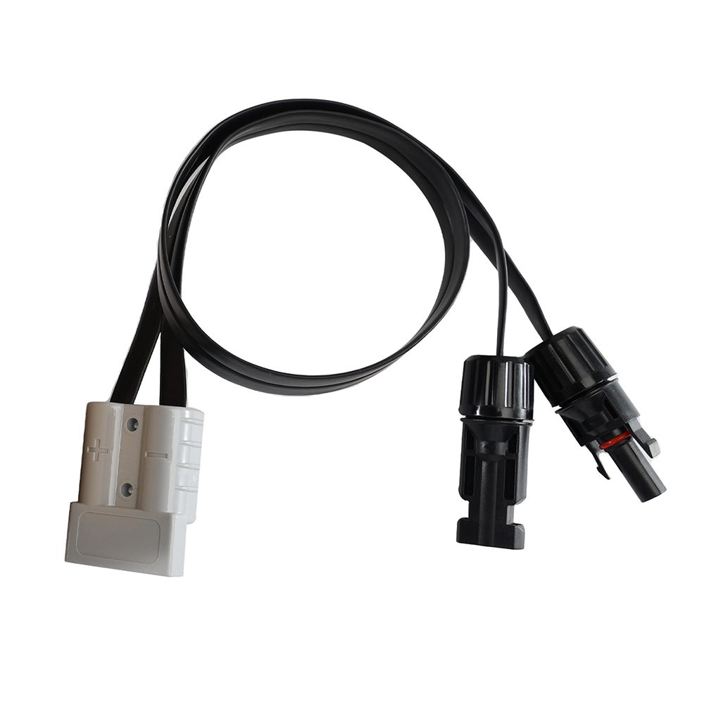 Anderson to mc4 0.5m flat cable (super flat) 4mm² connection cable