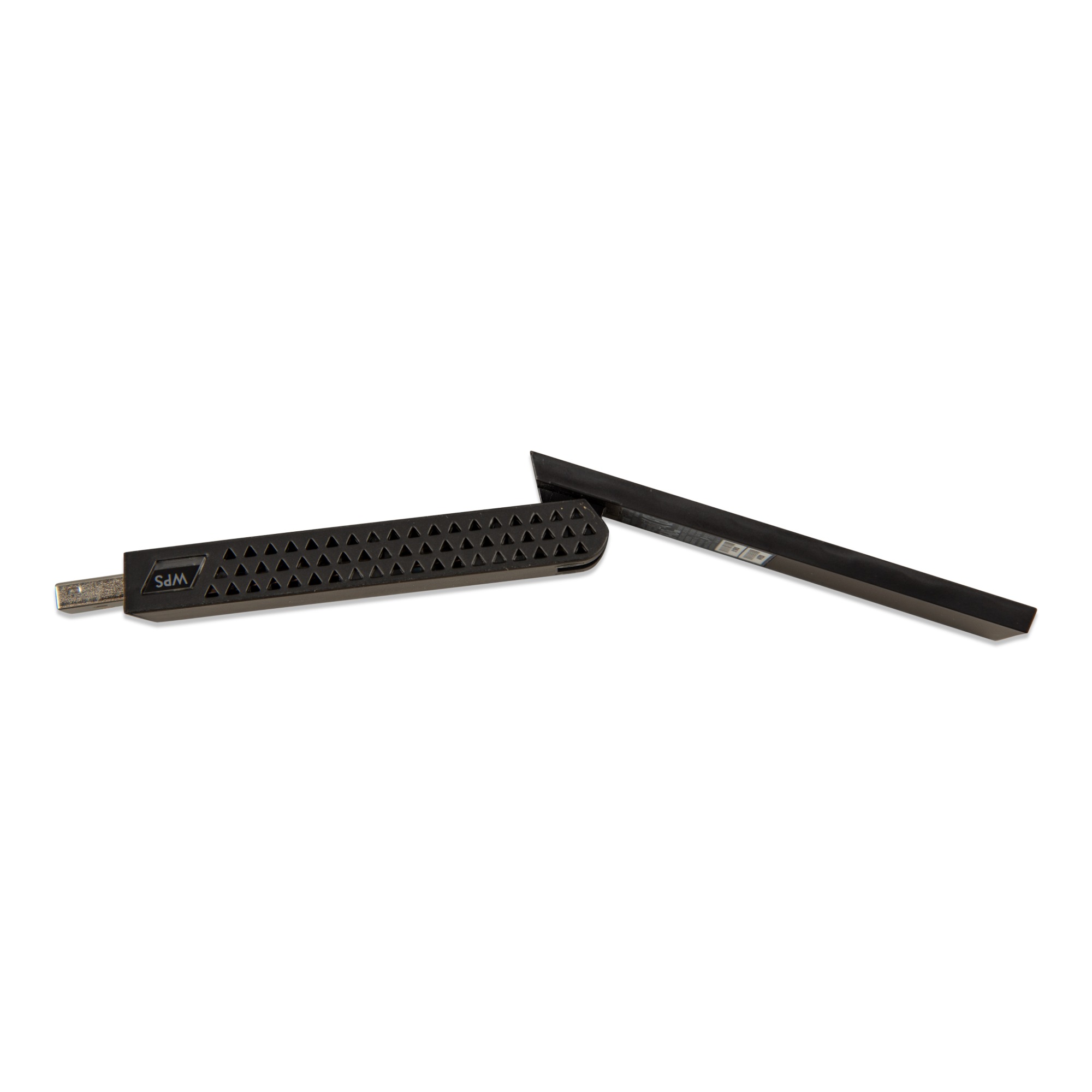 Victron GX WLAN-Modul aufgeklappt Frontalansicht USB-Stecker links