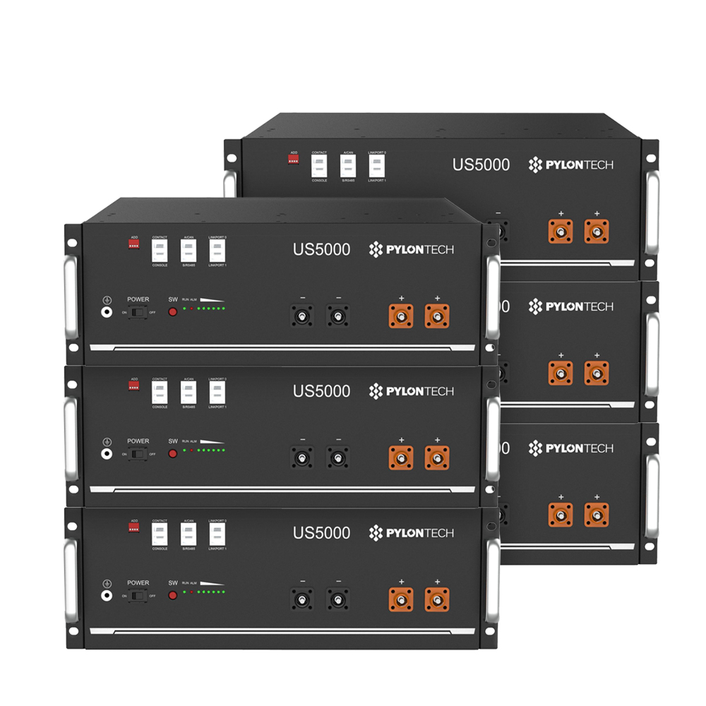 Offgridtec Kit de sauvegarde 28,8kWh Batterie Pylontech LiFePO4 - Victron MultiPlus II 48/10000 Onduleur 3 phases