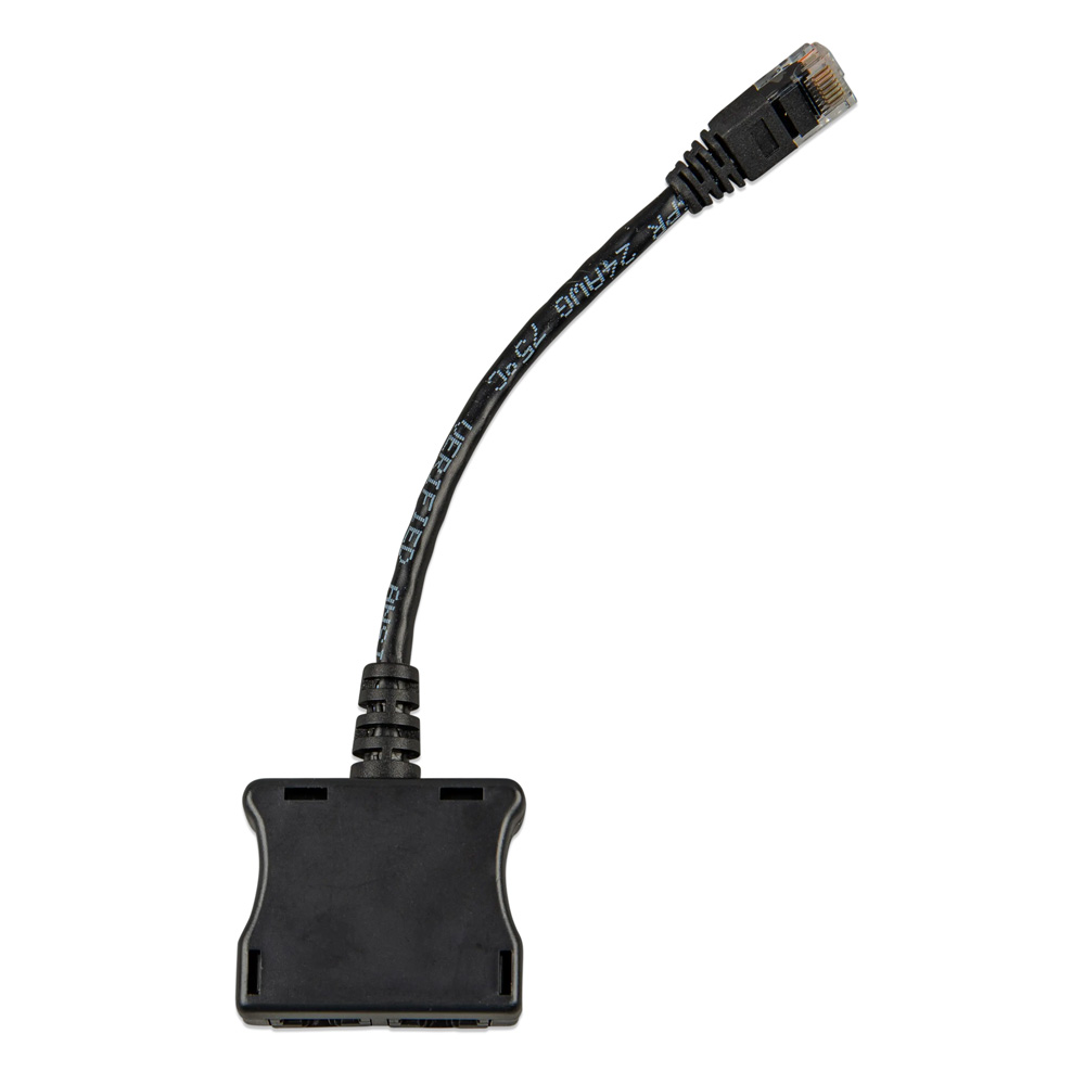 Victron RJ45 Y-Splitter – 1x RJ45 Stecker auf 2x RJ45 Buchse mit 15 cm Kabel