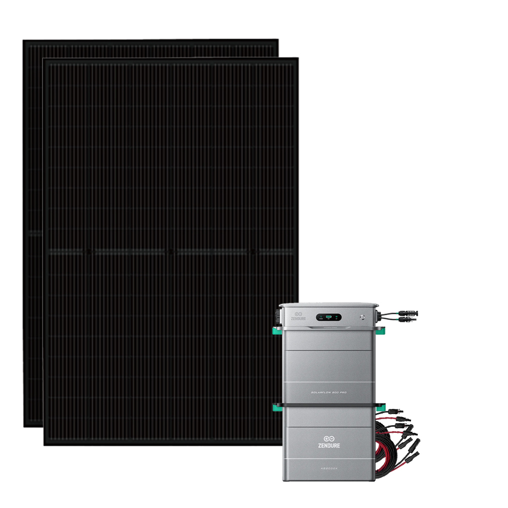 Offgridtec Solarflow 3.84kWh 900W balcony power plant including storage and 800 Pro inverter