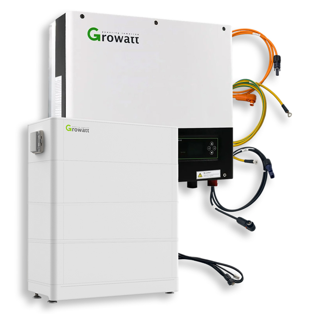 Growatt retrofit kit ARK SPH 10000TL3 BH-UP Hybrid Inverter LiFePO4 storage system