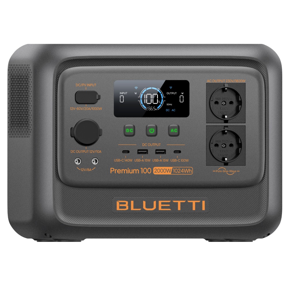 Bluetti Premium 100 V2 Mobile Power Station 1024Wh 2000W