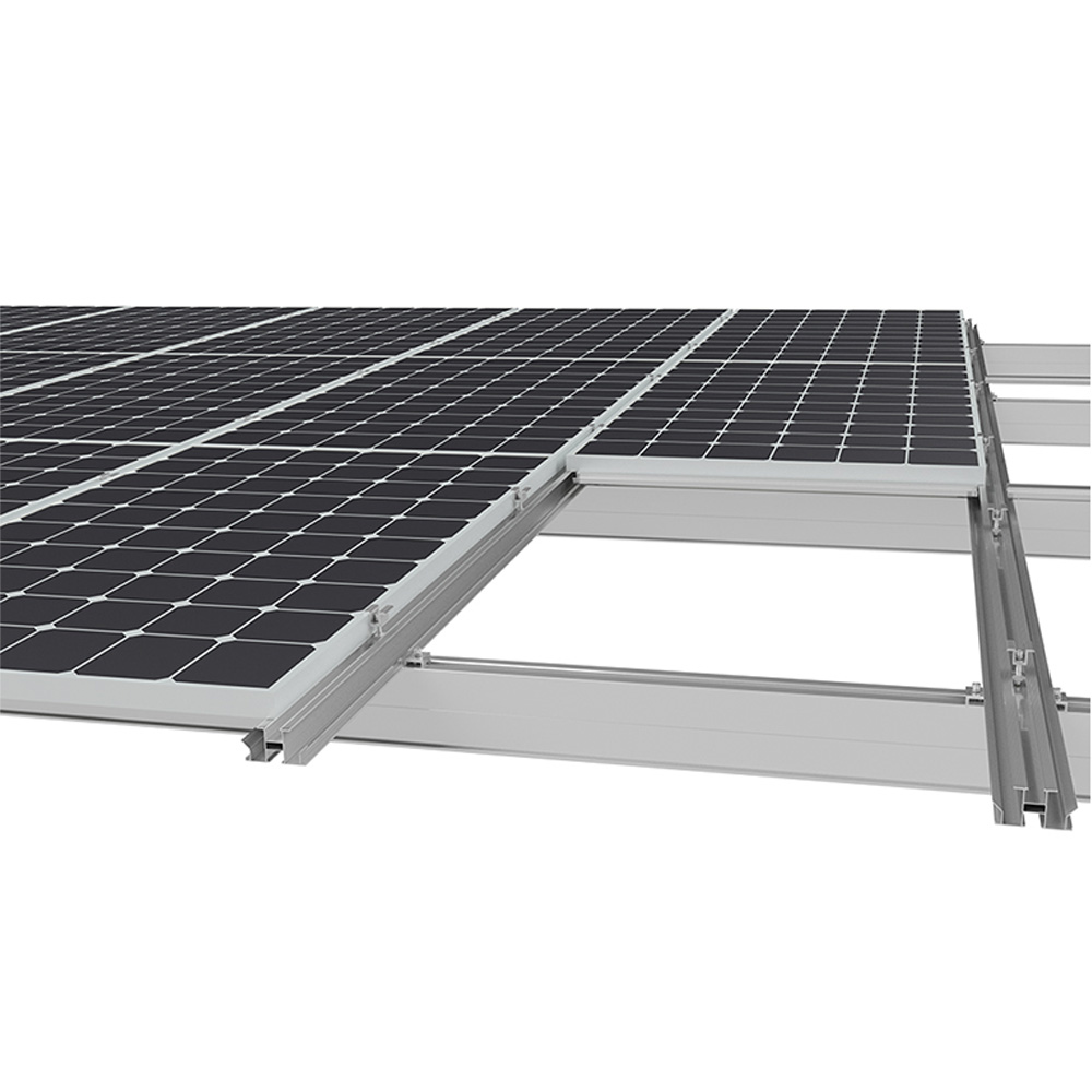 Detailansicht Befestigung Solarpanel