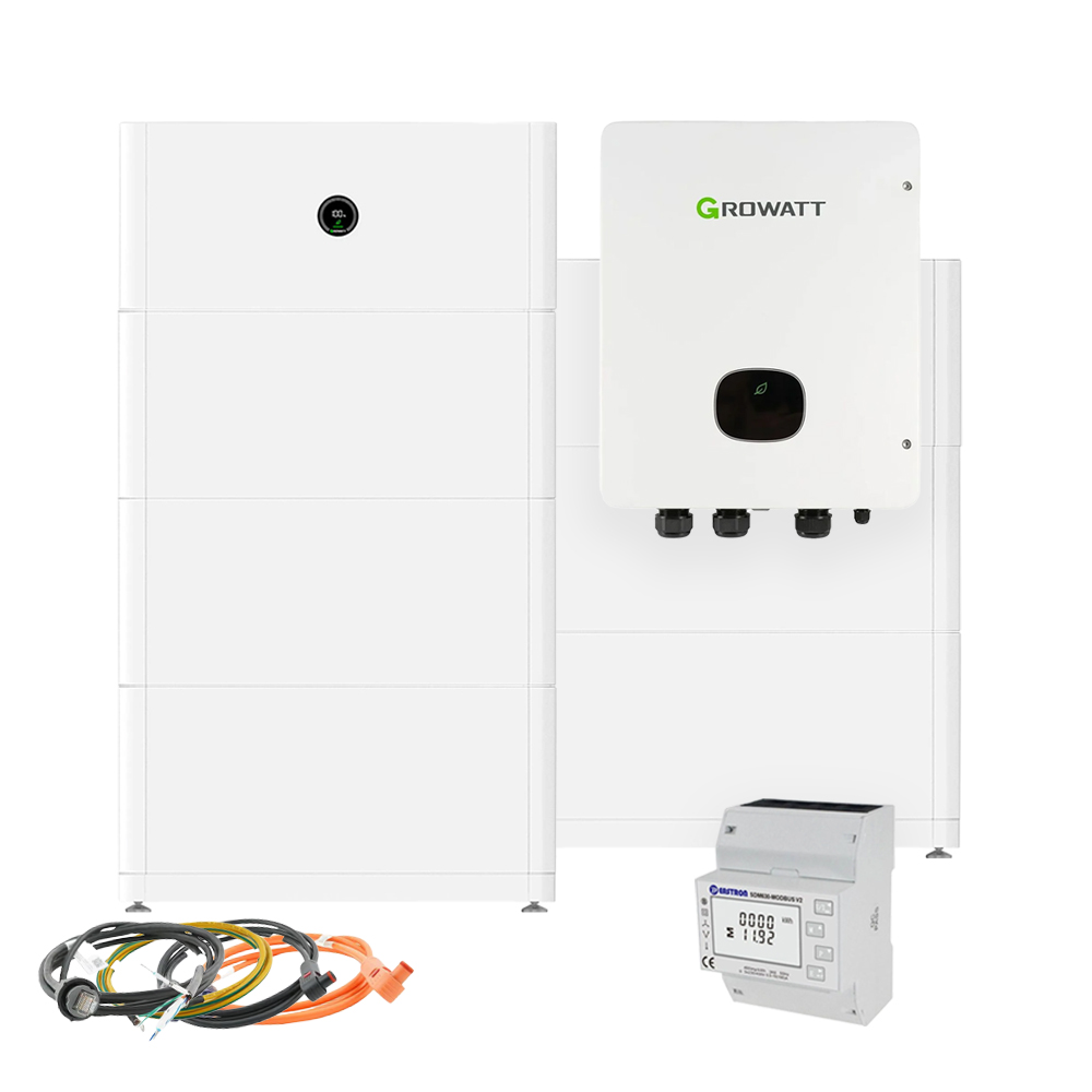 Growatt apx 30kWh battery system with back-up box with bms p2 for mid-xh inverters