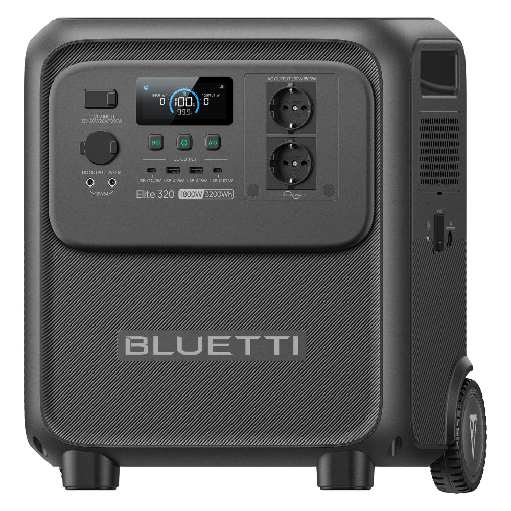 Bluetti Elite 320 Portable Power Station 1800W 3200Wh