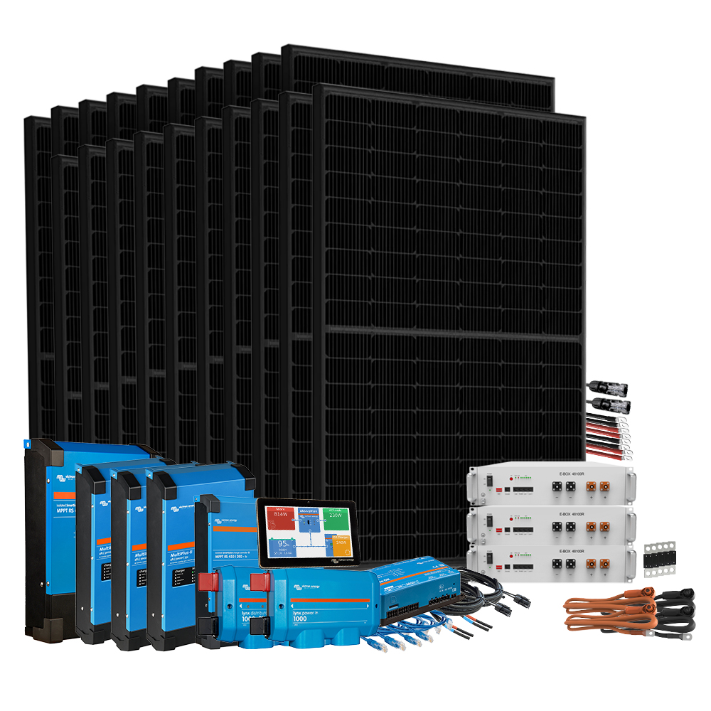 Offgridtec HomePremium S UPS Système solaire 8600Wp E-Box-48100R-C 15,4Wh triphasé Offgridtec HomePremium S UPS Système solaire 8600Wp E-Box-48100R-C 15,4Wh triphasé