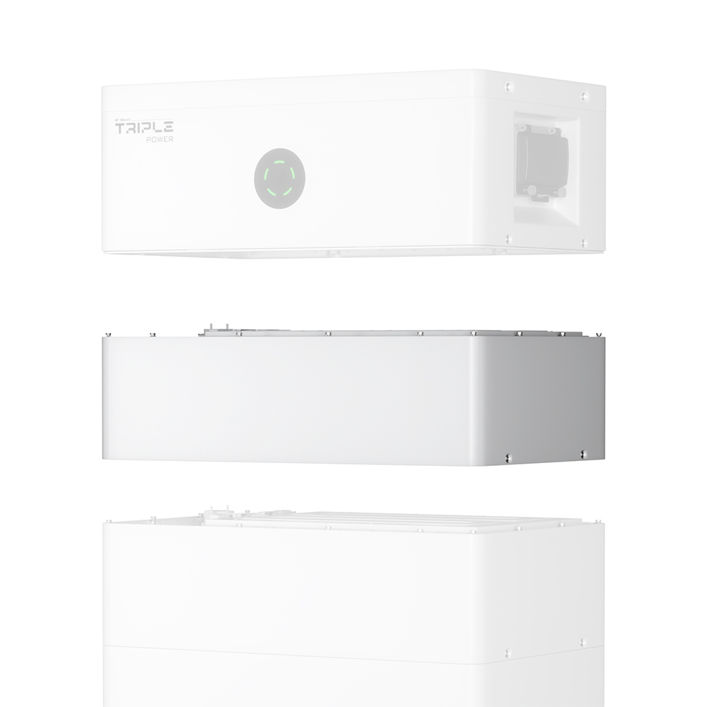 Explosionsdarstellung: SolaX TB-HS51 LFP Hochvolt-Batteriemodul 5,1 kWh mit TBMS-S51 BMS