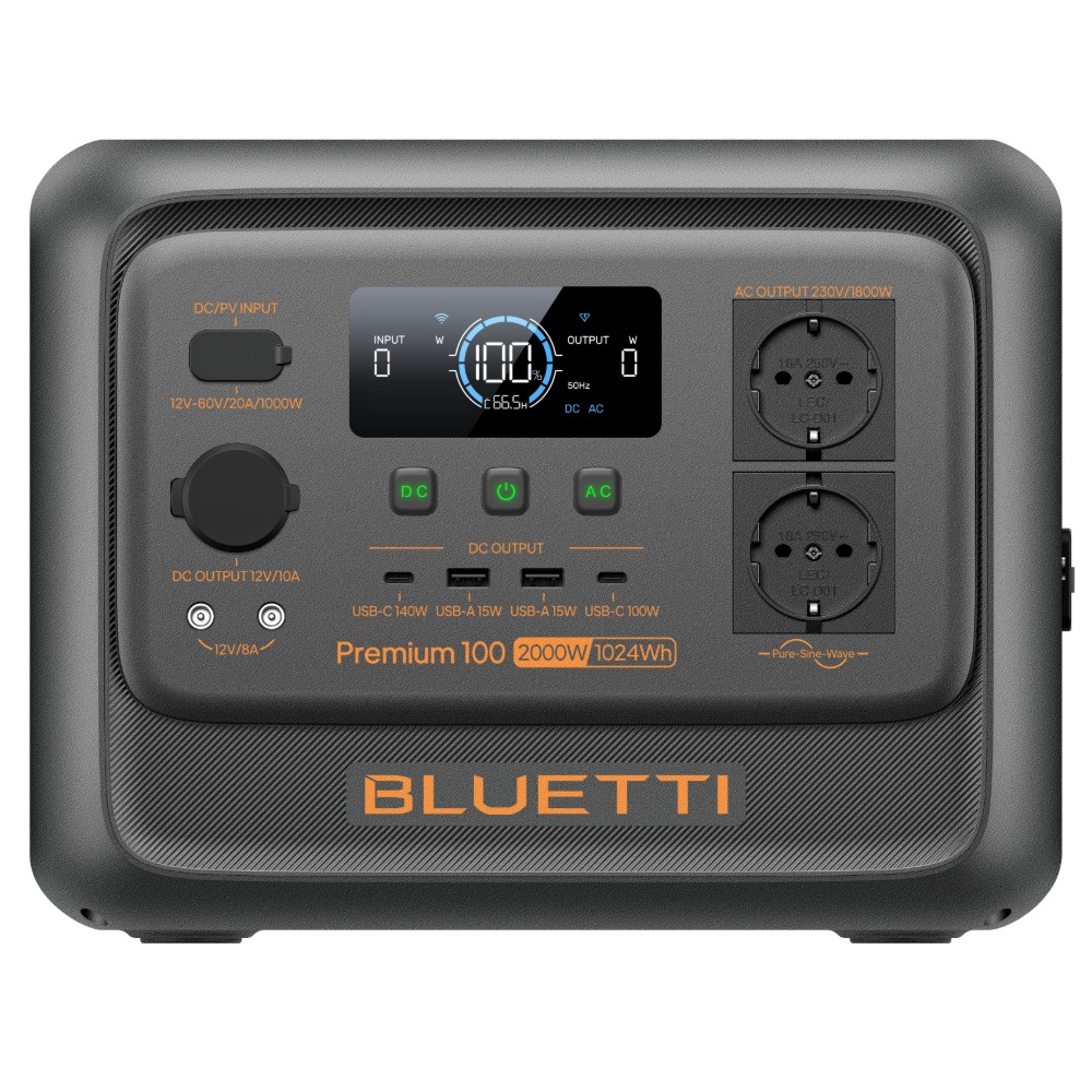 Bluetti Premium 100 V2 Mobile Power Station 1024Wh 2000W