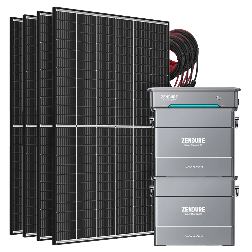 Offgridtec SolarFlow 3,84kWh 1780W Hyper 2000 Balkonkraftwerk Dual-Glas TOPCon