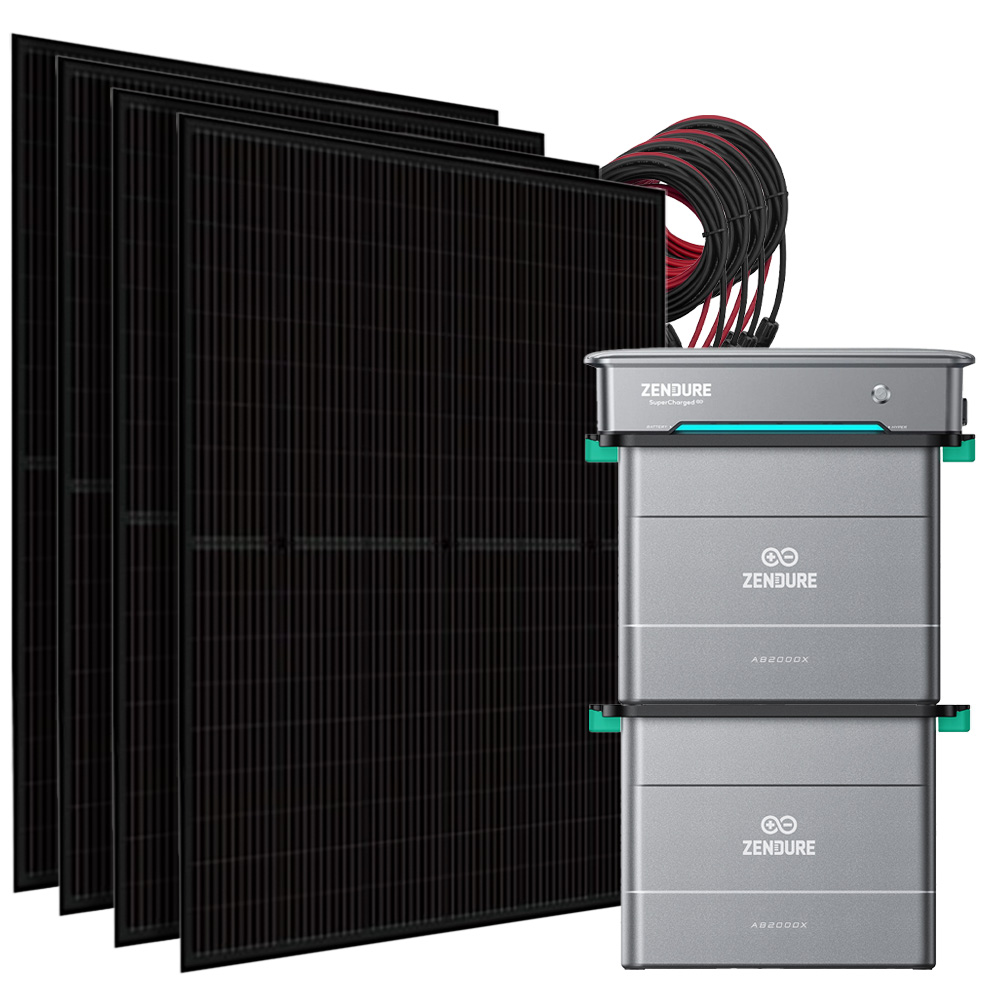 Offgridtec SolarFlow 1780w Hyper 2000 Centrale électrique pour balcons Dual-Glas TOPCon - 5m de câble de raccordement au choix avec Satellite Smart Plug