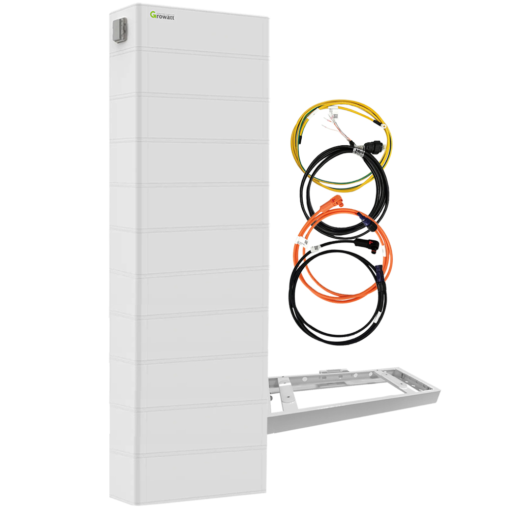 Growatt ark xh 25.6kWh high-voltage storage system with base for min and MOD xh inverters