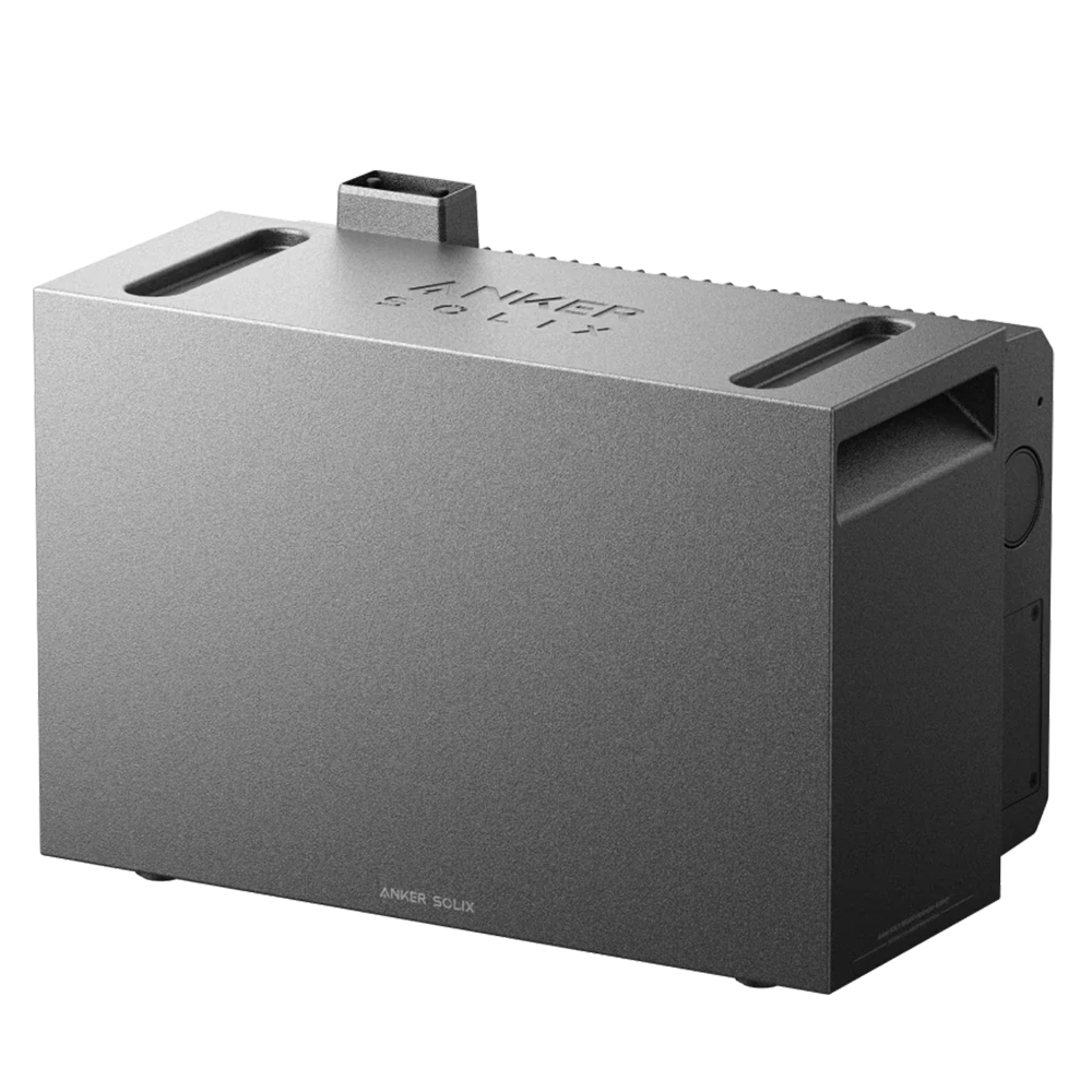 Anker Solix BP5000 5kWh Erweiterungsakku als Produktabbildung vor weißem Hintergrund