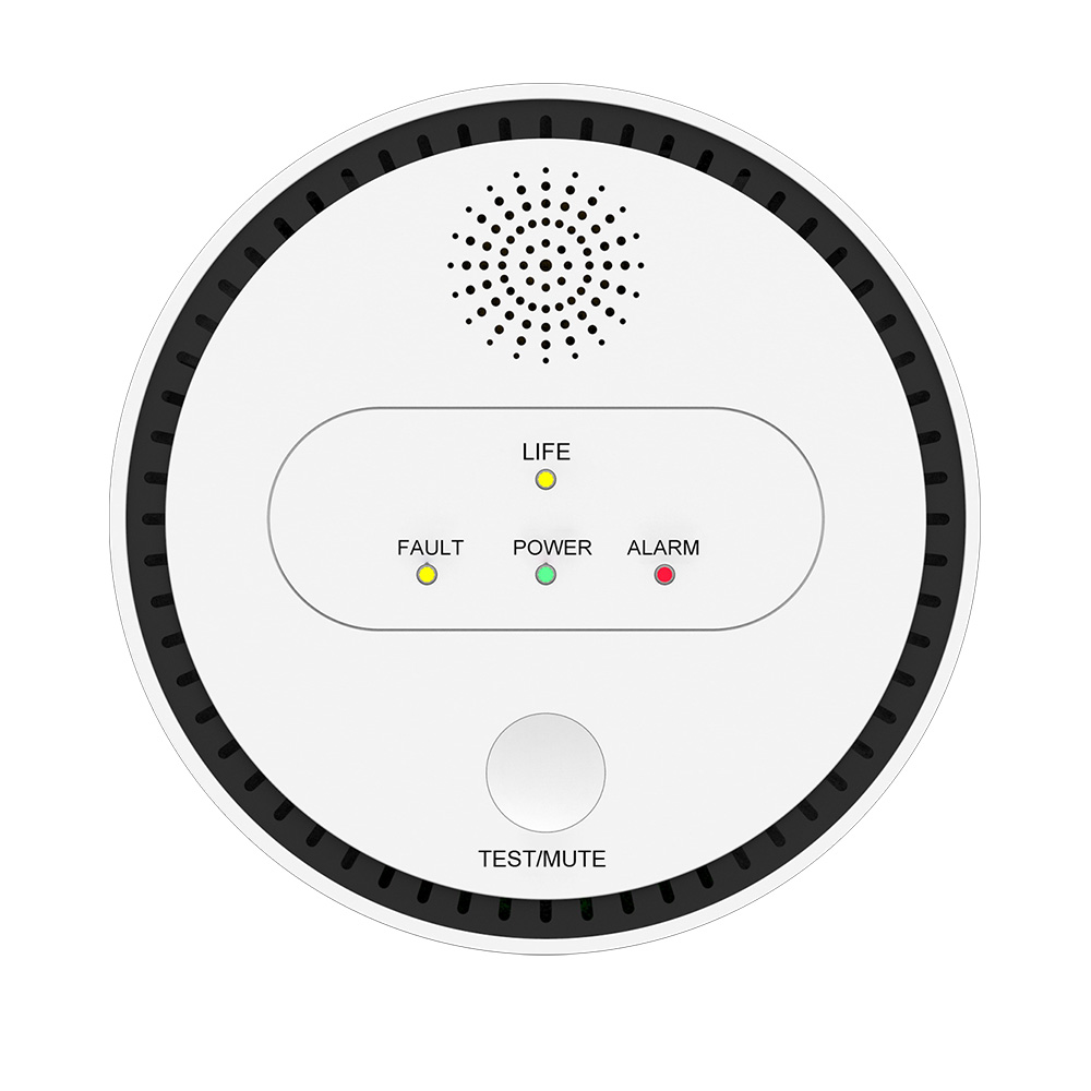 Offgridtec Smart WiFi Gas Alarm Sensor with LCD & App | Audible & Visual Alarm for Flammable Gases