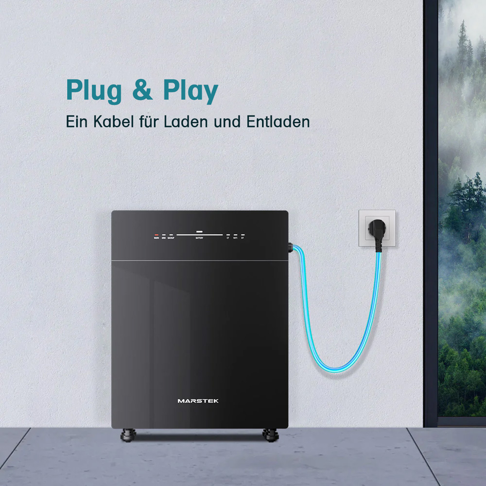 Marstek Venus-E 5.12kWh AC-gekoppeltes Energiespeichersystem ESS