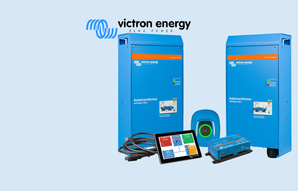 Victron Energy Produktsammlung - Beispiel für Produktschulungstehemen