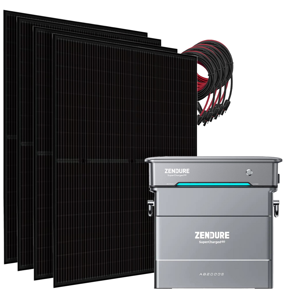 Offgridtec SolarFlow 1,92kWh 1780w Hyper 2000 Centrale électrique pour balcons Dual-Glas TOPCon