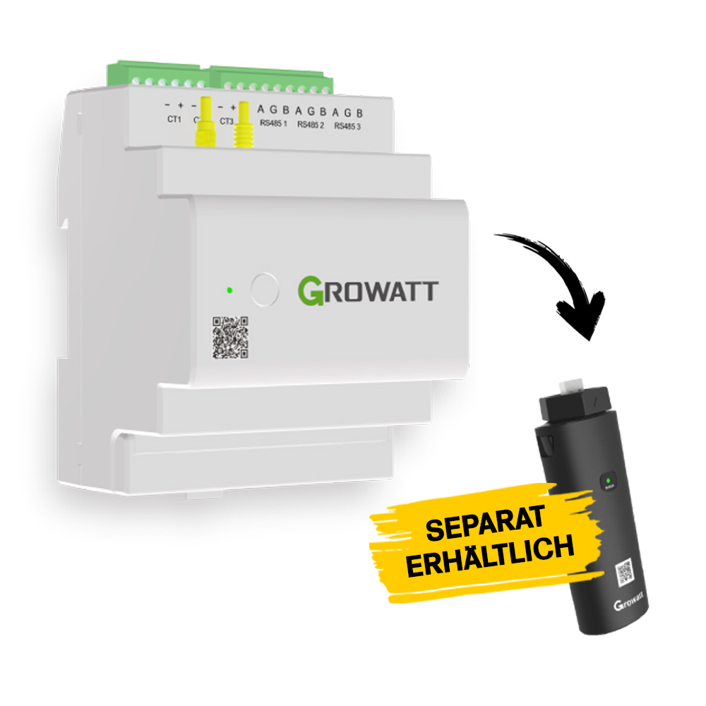 Growatt GroHomeManager-X kombiniert mit separat erhältlichem ShineRFStick-X2