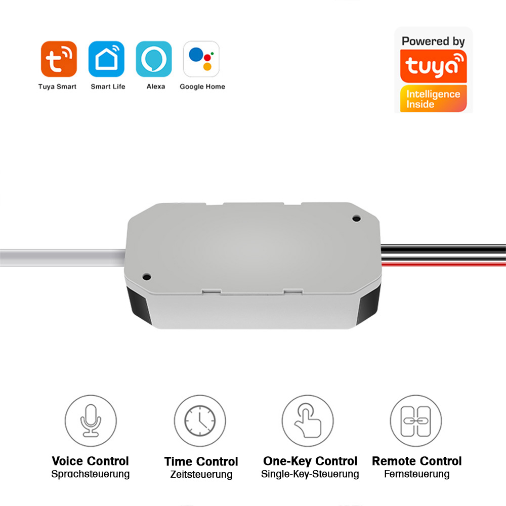 Offgridtec Smart WiFi Garage Door Opener – Tuya Smart Life, App & Voice Control