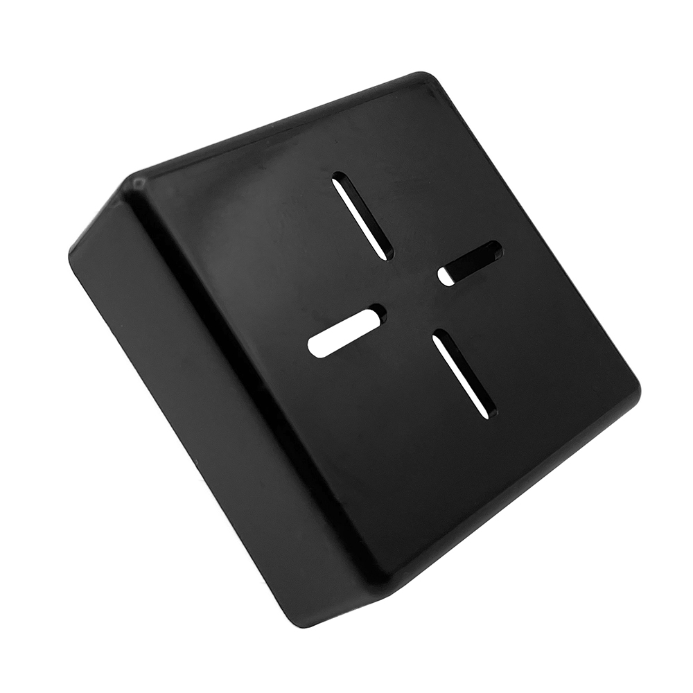 Endkappe in schwarz