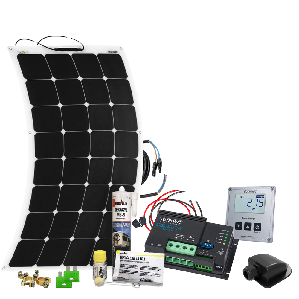 Camping-car Solarainstallation spr-f 120w 12v ebl optionnel