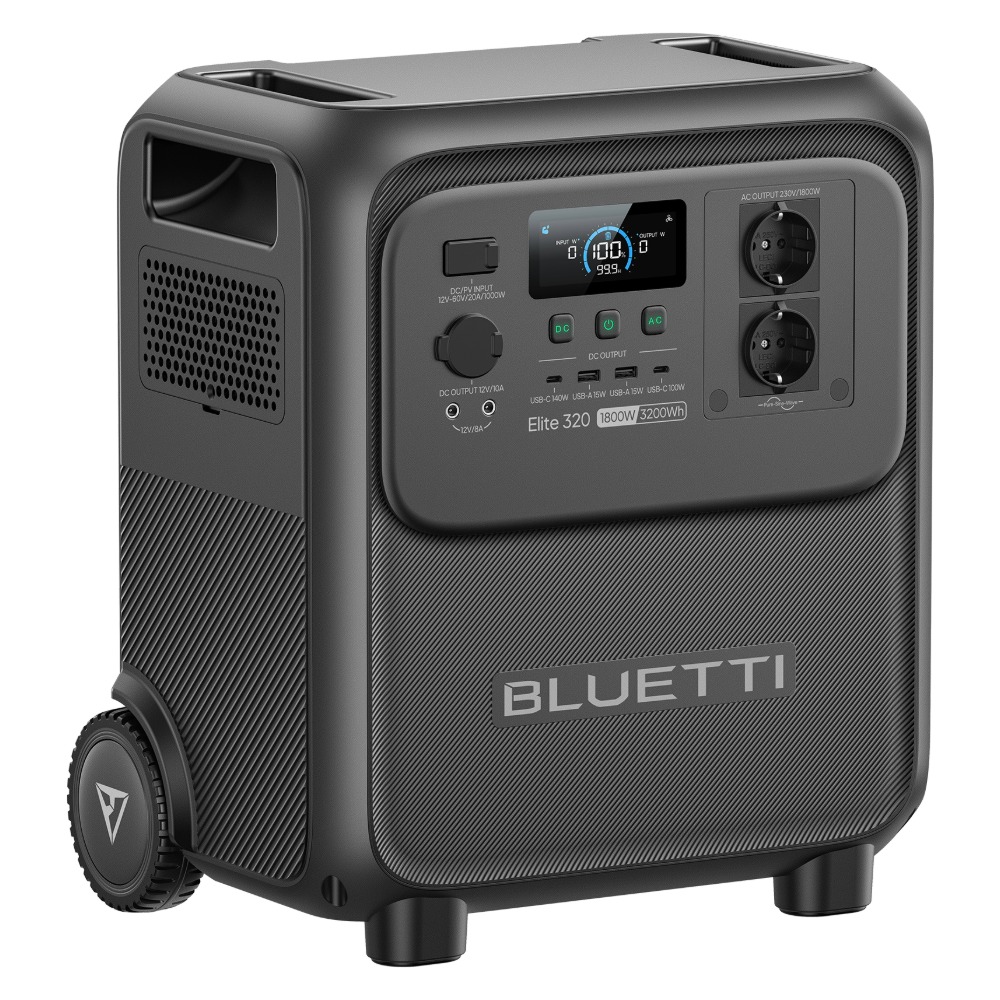 Bluetti Elite 320 Portable Power Station 1800W 3200Wh