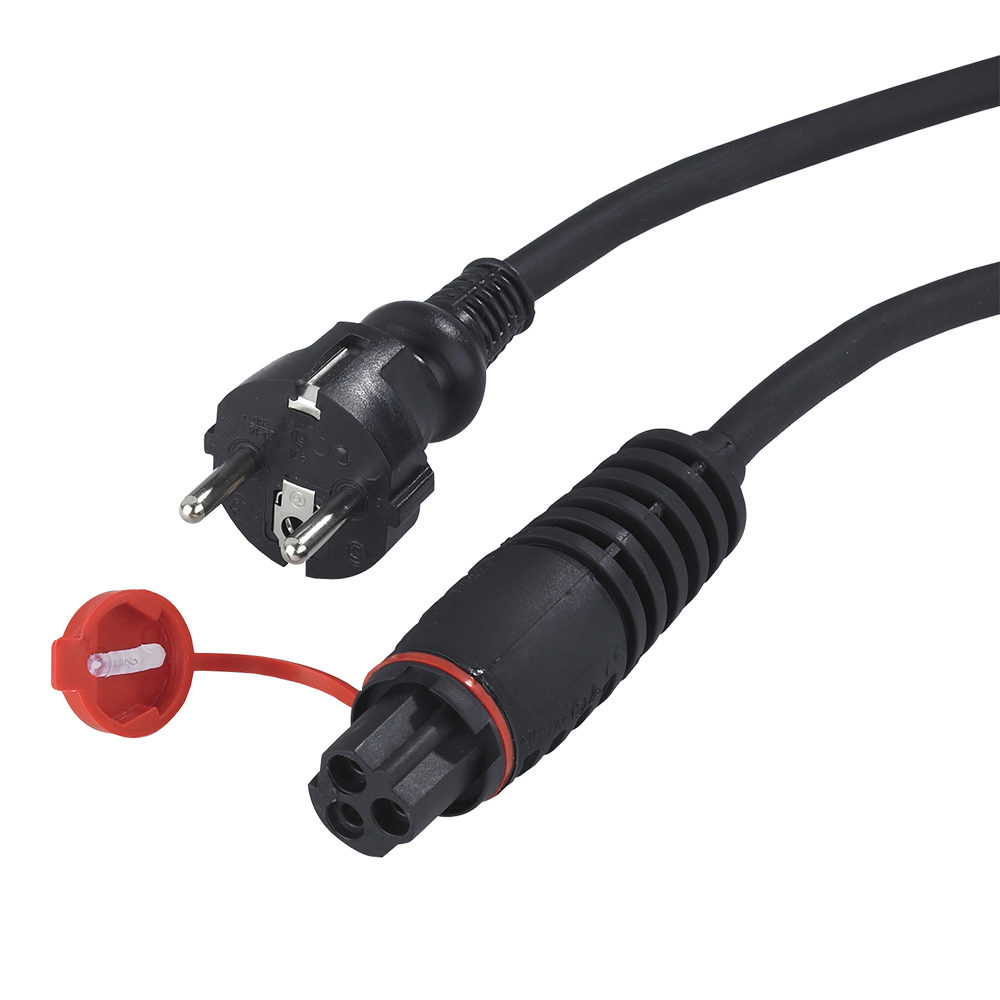 votronic 2307 230 v connection cable with plug-in coupling and mains plug