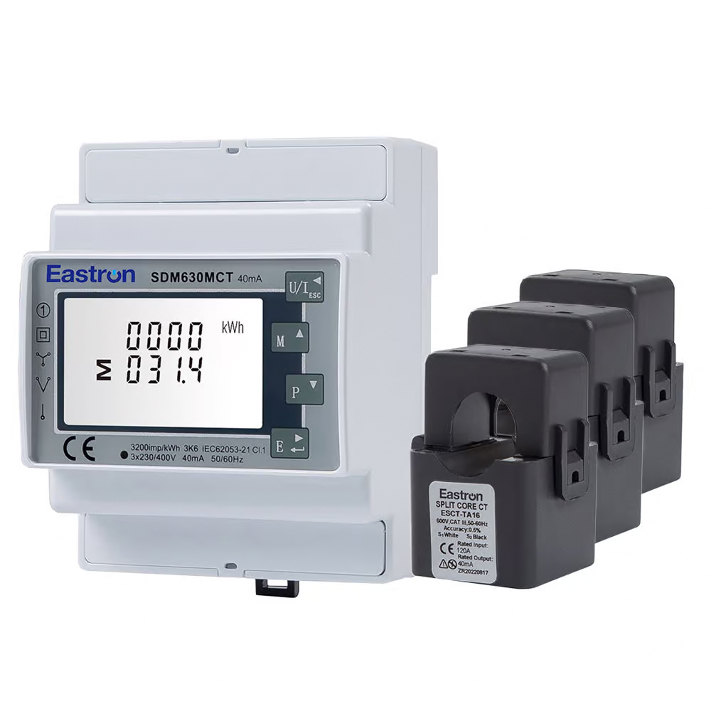 Growatt tpm-ct-e 100a Compteur électrique triphasé Smart Meter