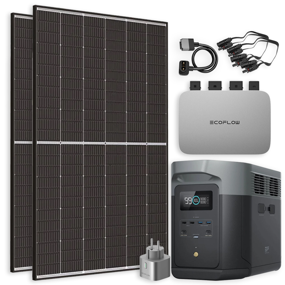 EcoFlow Powerstream 800W-System - Delta 2/Delta 2 Max Powerstation