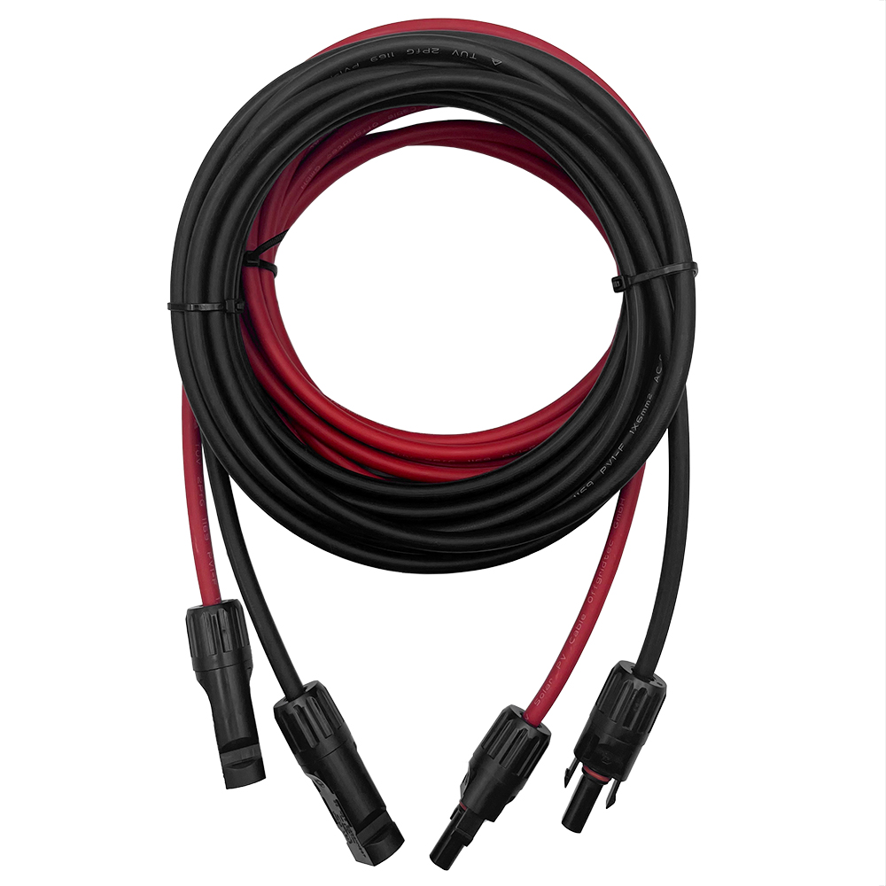 Offgridtec 8m MC4 zu MC4 Verbindungskabel 6mm² rot/schwarz