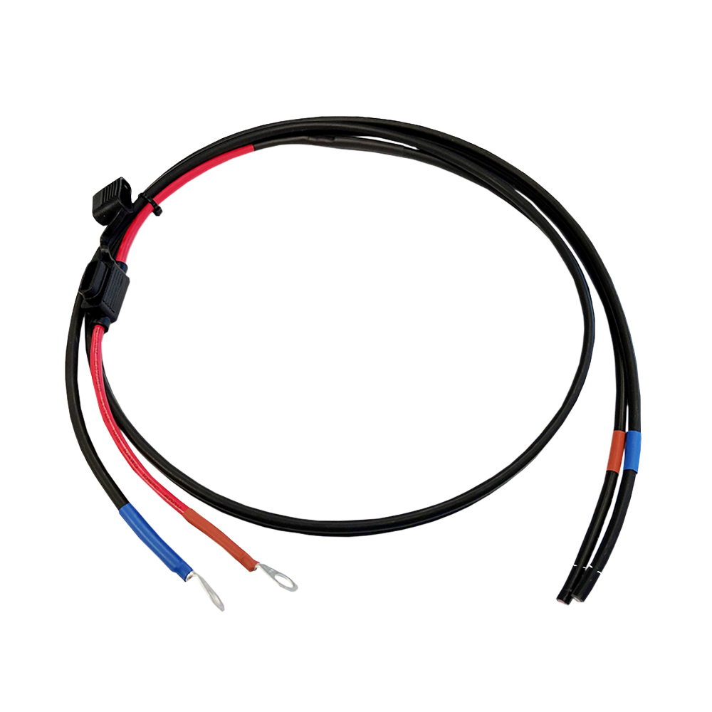 Batteriekabel in schwarz und rot