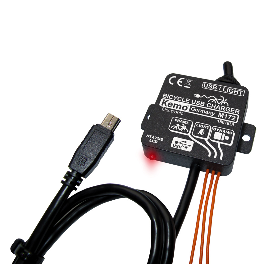 kemo bike charge controller usb (mini b)