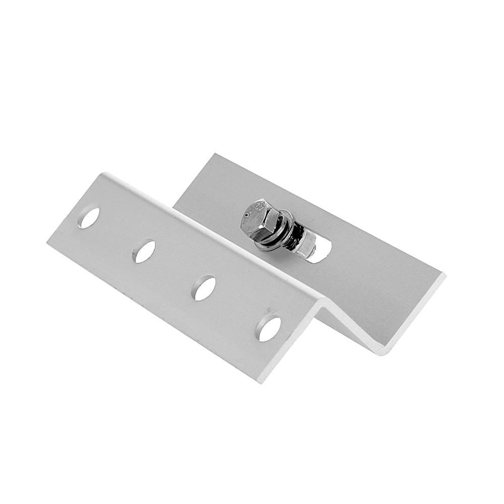 Z-Halter aus Alu mit Montageschrauben