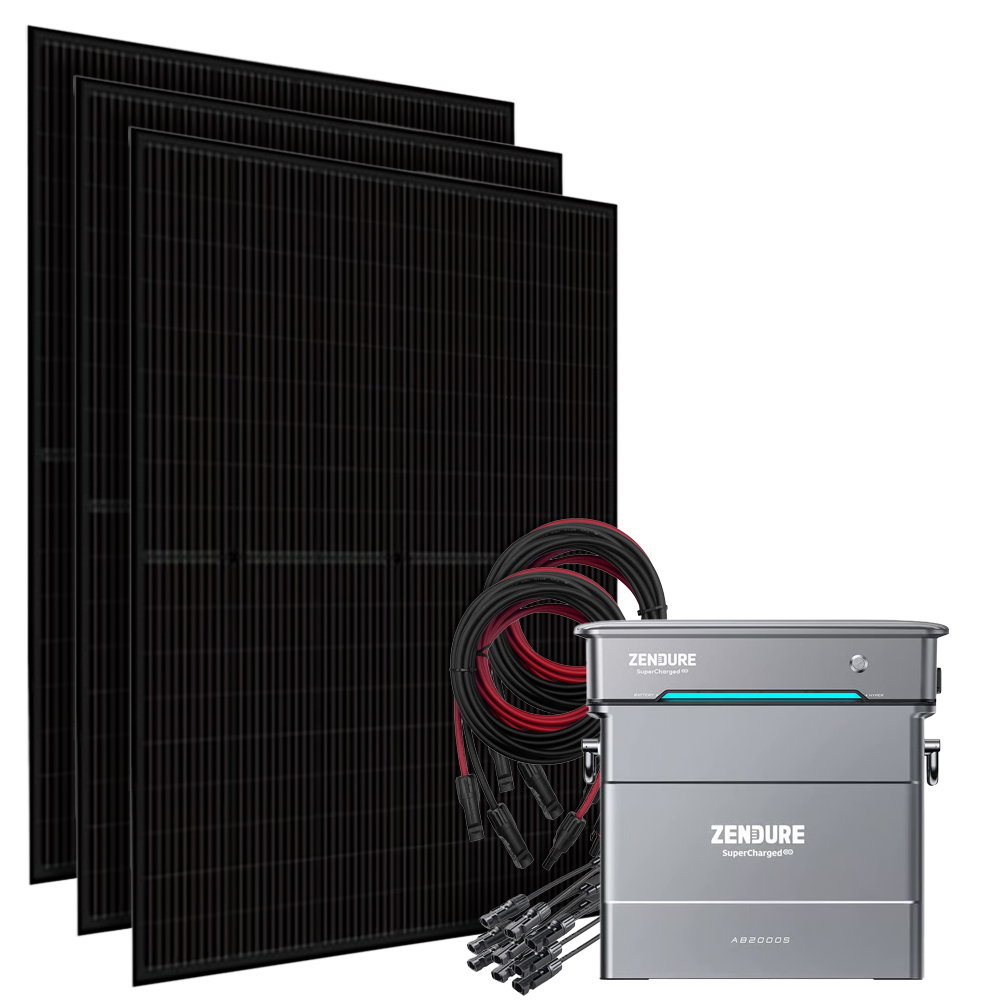 Zendure aio-2400 light weight 1215Wp hm-1200 DTU-WLite Centrale solaire de balcon biface avec stockage