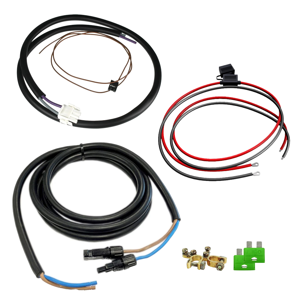 Offgridtec 150w mppt 12v Kit complet camping-car option EBL incl. chauffe-eau de caravane 10l