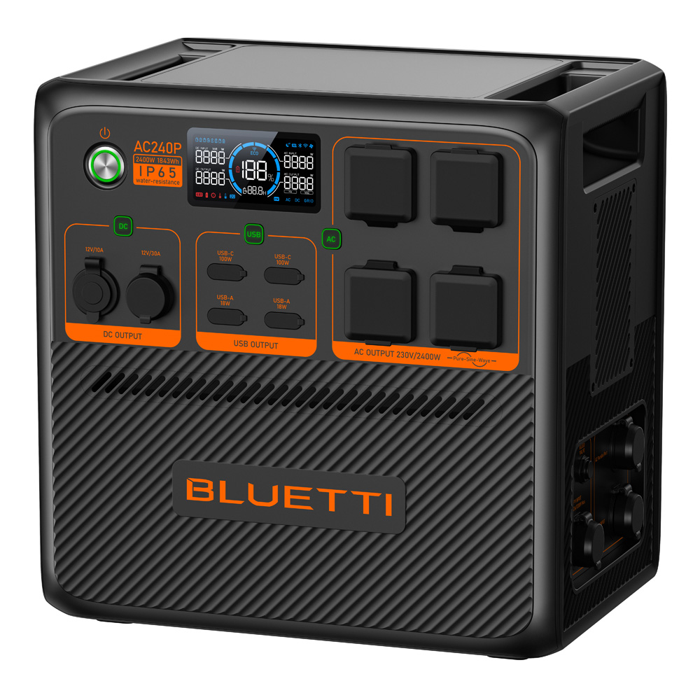 Bluetti AC240P Powerstation LiFePO4 1843Wh 2400W