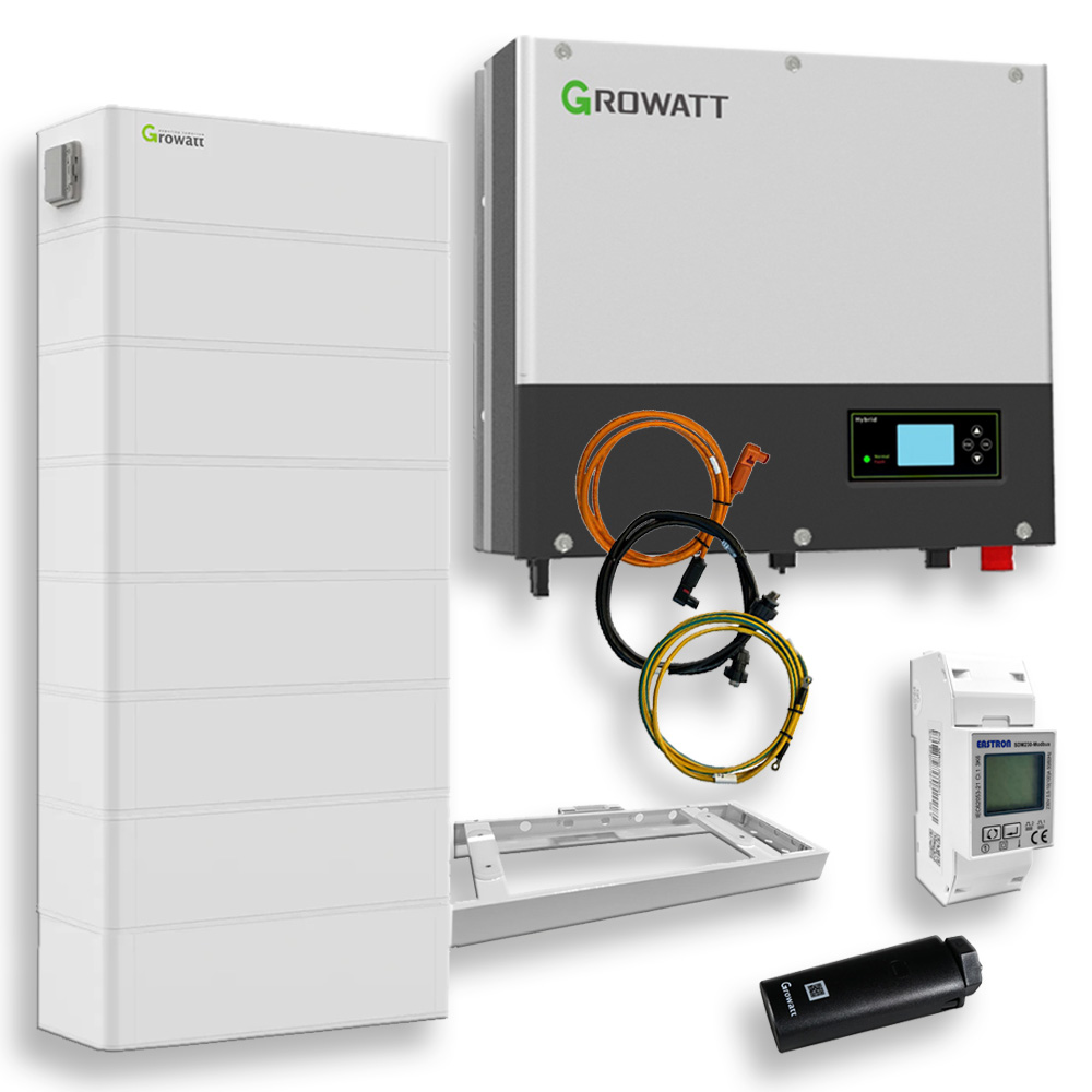 Growatt retrofit kit for existing 3-phase spa 5000 hybrid inverter LiFePO4 storage systems