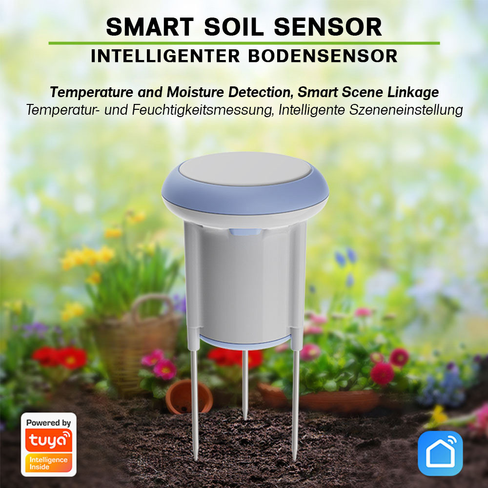 Offgridtec Smart WiFi Soil Moisture Sensor – Tuya Smart Life, App & Voice Control
