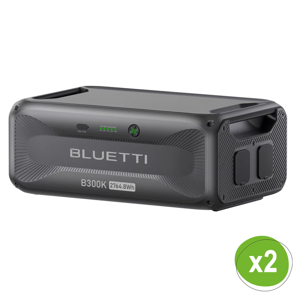 Bluetti AC500 5,4kWh Powerstation mit 2x B300K Speicher