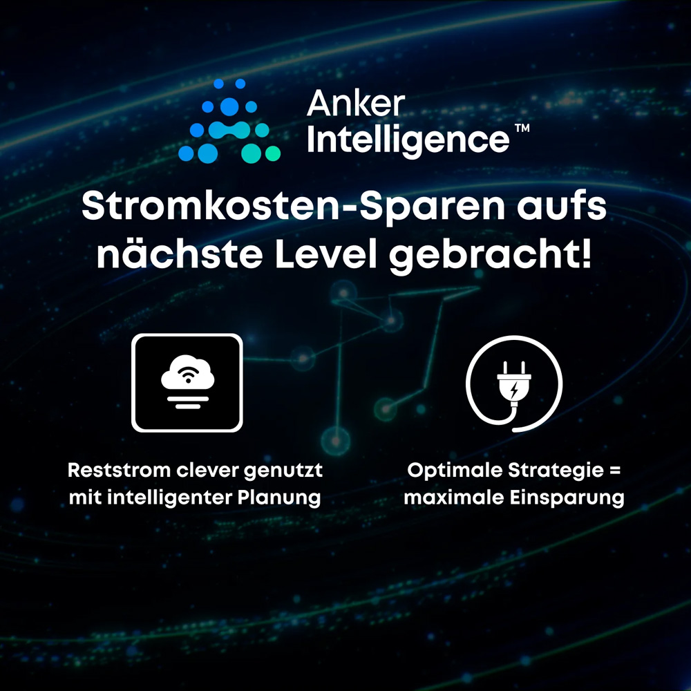Anker Solix 3 Solarbank Pro E2700 Balkonkraftwerk-Speicher KI-optimiert IP65