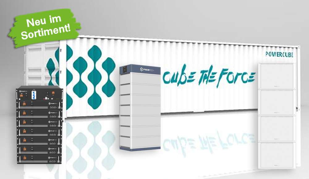 Die neuen Stars von Pylontech: Powercube X1, Pelio-L-5.12 und Force-H1