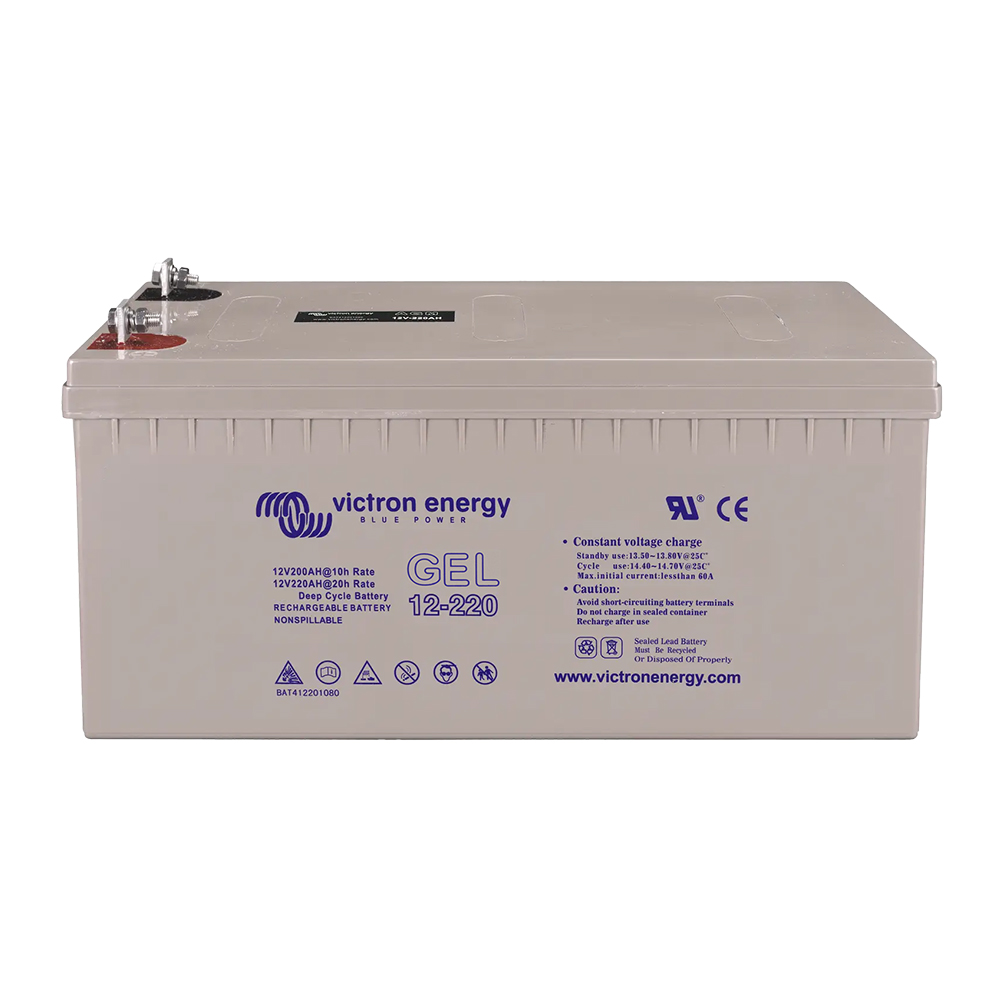 Victron 12V/220Ah Deep Cycle Gel Batterie 