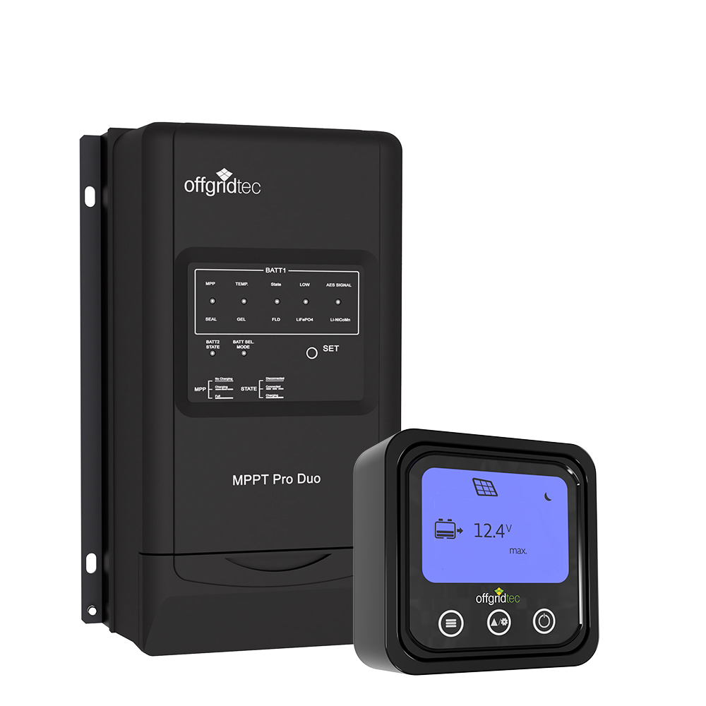 300W MPPT 12V Caravan Complete Set with EBL-Option