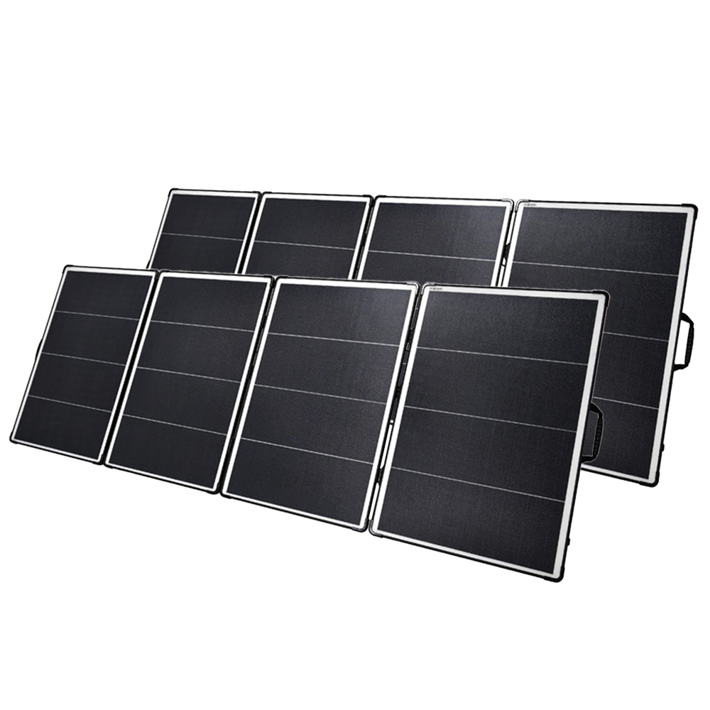 SavingsBundle Ecoflow Delta Pro Powerstation with 2 x 400W solar module 3.6kWh additional battery and Smart Home Panel